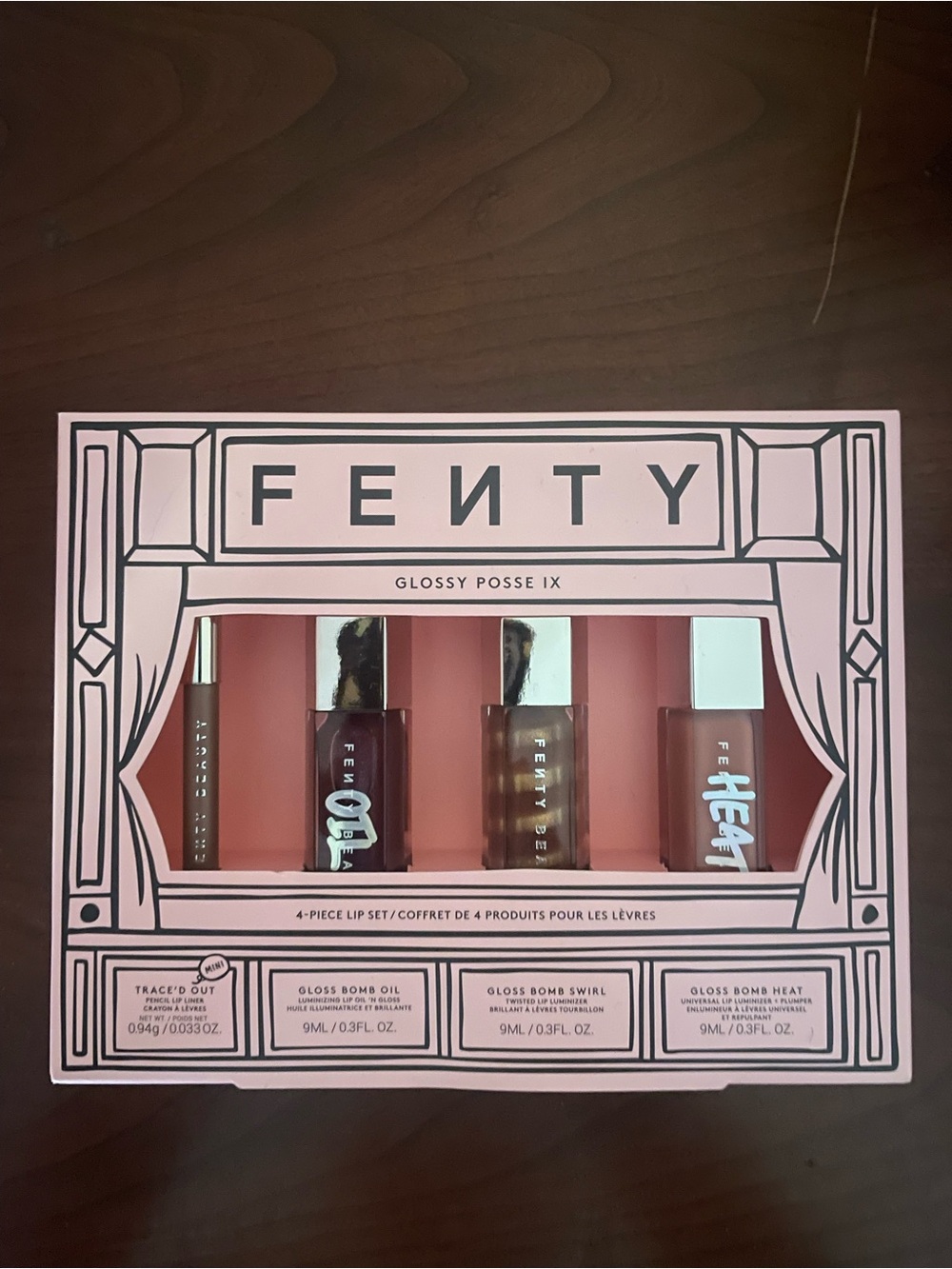 Fenty Beauty Glossy Posse IX 4-Piece Lip Set - Limited Edition